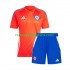 Camiseta de Fútbol Chile Copa America Niño Exterior 2024 Manga Corta