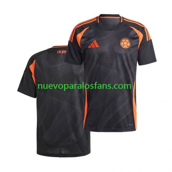 Camiseta de Fútbol Colombia Copa America Hombre Exterior 2024 Manga Corta