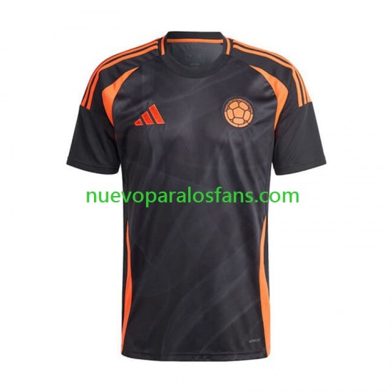 Camiseta de Fútbol Colombia Copa America Hombre Exterior 2024 Manga Corta