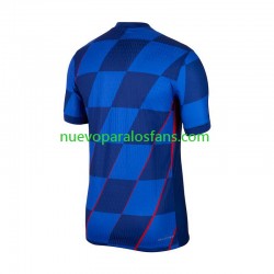 Camiseta de Fútbol Croacia Hombre Exterior Euro 2024 Manga Corta