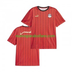 Camiseta de Fútbol Egipto Hombre Casa 2024 Manga Corta