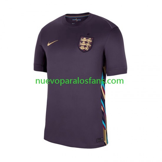 Camiseta de Fútbol Inglaterra Hombre Exterior Euro 2024 Manga Corta