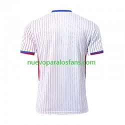 Camiseta de Fútbol Francia Hombre Exterior Euro 2024 Manga Corta