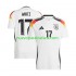 Camiseta de Fútbol Alemania Florian Wirtz 17 Hombre Casa Euro 2024 Manga Corta