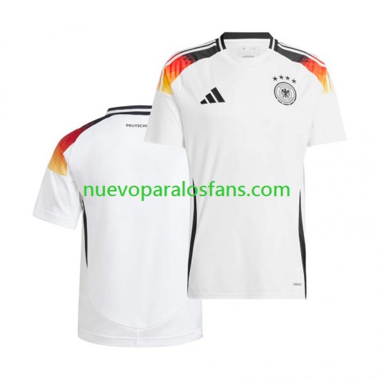 Camiseta de Fútbol Alemania Hombre Casa Euro 2024 Manga Corta