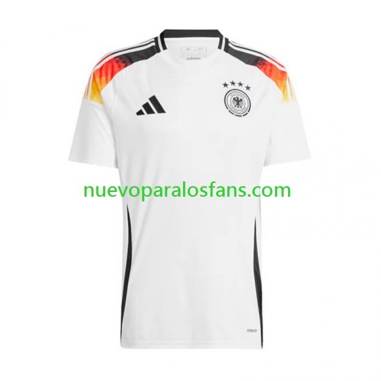Camiseta de Fútbol Alemania Hombre Casa Euro 2024 Manga Corta