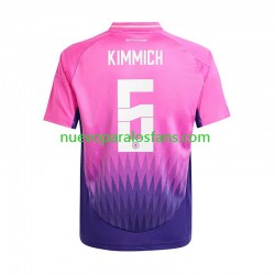 Camiseta de Fútbol Alemania Kimmich 6 Hombre Exterior Euro 2024 Manga Corta