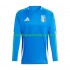Camiseta de Fútbol Italia Hombre Casa Euro 2024 Manga Larga
