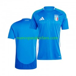 Camiseta de Fútbol Italia Hombre Casa Euro 2024 Manga Corta