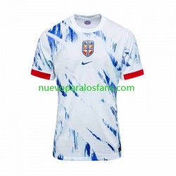Camiseta de Fútbol Noruega Hombre Exterior 2024 Manga Corta