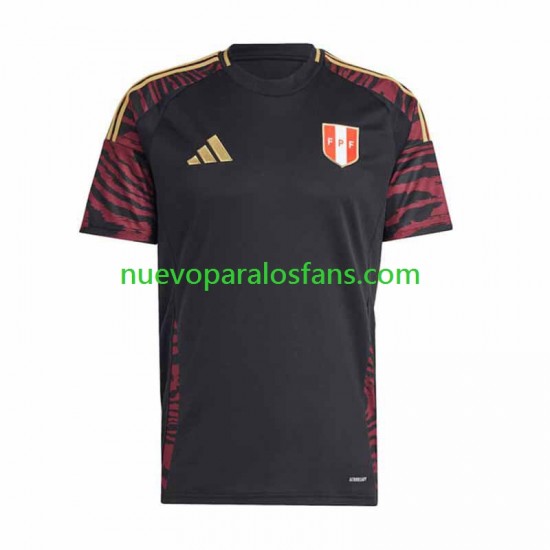 Camiseta de Fútbol Perú Copa America Hombre Exterior 2024 Manga Corta