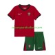 Camiseta de Fútbol Portugal Niño Casa Euro 2024 Manga Corta