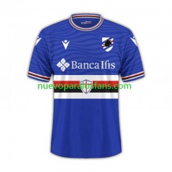 Camiseta de Fútbol Sampdoria Hombre Casa 2023-2024 Manga Corta