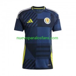 Camiseta de Fútbol Escocia Hombre Casa Euro 2024 Manga Corta