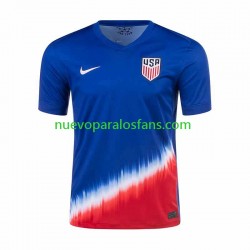 Camiseta de Fútbol Estados Unidos Hombre Exterior 2024 Manga Corta