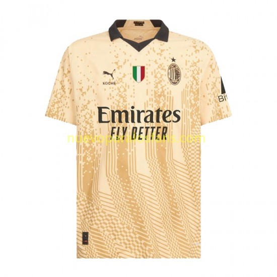 Camiseta de Fútbol AC Milan Special Portero Hombre Casa 2022-2023 Manga Corta