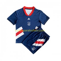 Camiseta de Fútbol AFC Ajax Icon Retro Niño Casa 2022-2023 Manga Corta