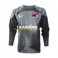 Camiseta de Fútbol AZ Alkmaar Portero Hombre Casa 2022-2023 Manga Larga