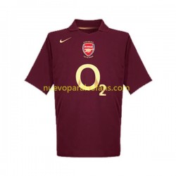 Camiseta de Fútbol Arsenal 2005 Retro Hombre Casa Manga Corta