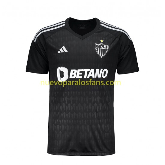Camiseta de Fútbol Atletico Mineiro Portero Hombre Casa 2023 Manga Corta