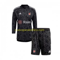Camiseta de Fútbol Besiktas Portero Niño Exterior 2022-2023 Manga Larga