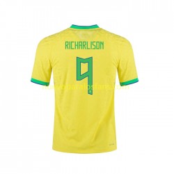 Camiseta de Fútbol Brasil RICHARLISON 9 Hombre Casa 2022 Manga Corta