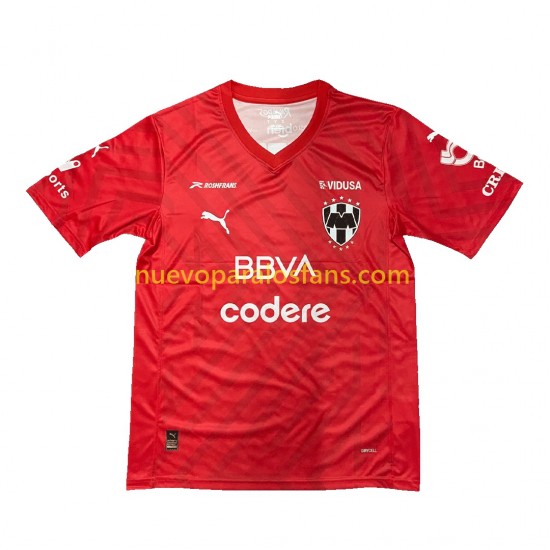 Camiseta de Fútbol CF Monterrey Portero Hombre Exterior 2023 Manga Corta