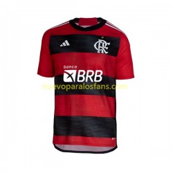 Camiseta de Fútbol CR Flamengo Hombre Casa 2023-2024 Manga Corta