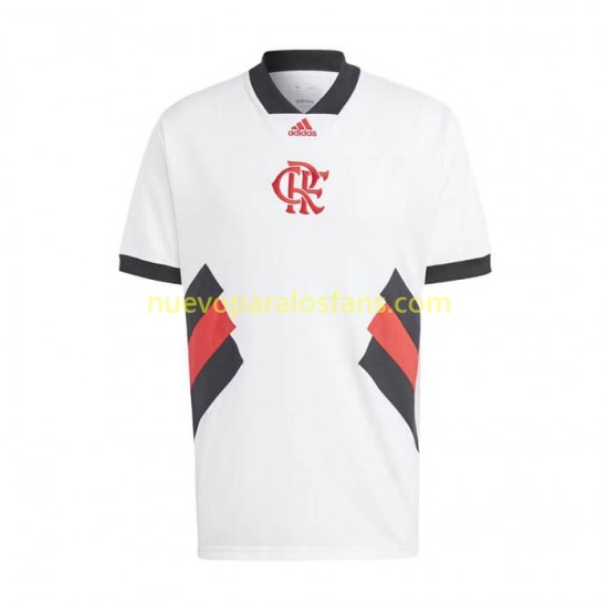 Camiseta de Fútbol CR Flamengo Icon Retro Hombre Casa 2022-2023 Manga Corta