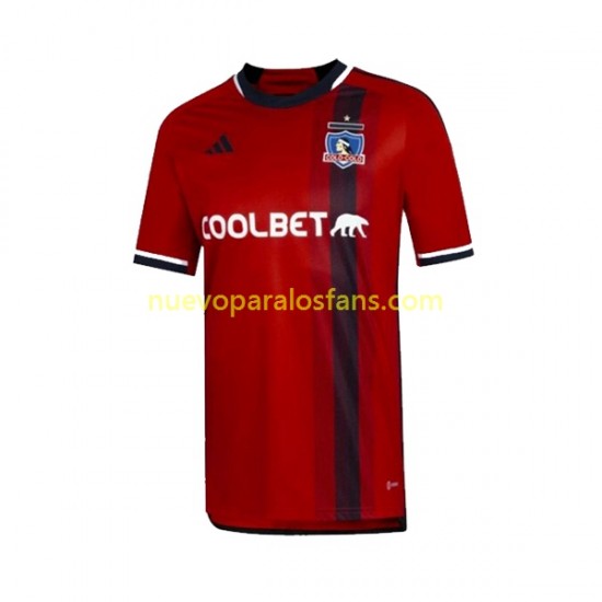 Camiseta de Fútbol Colo-Colo Hombre Exterior 2023 Manga Corta