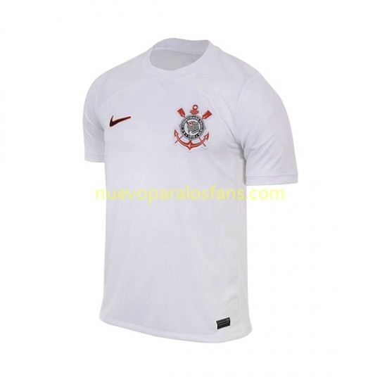 Camiseta de Fútbol Corinthians Hombre Casa 2023 Manga Corta