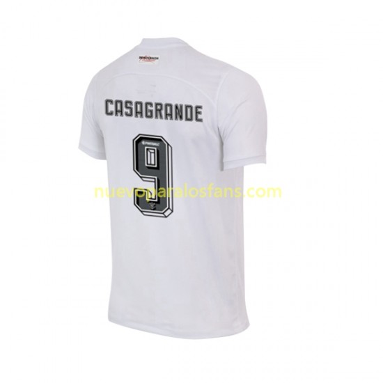 Camiseta de Fútbol Corinthians Yuri Alberto 9 Hombre Casa 2023 Manga Corta