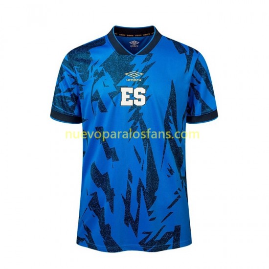 Camiseta de Fútbol EL Salvador Hombre Casa 2023 Manga Corta