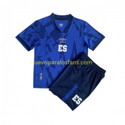 Camiseta de Fútbol EL Salvador Niño Casa 2023 Manga Corta