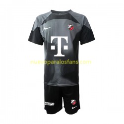 Camiseta de Fútbol FC Utrecht Portero Niño Casa 2022-2023 Manga Corta