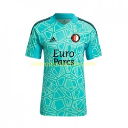 Camiseta de Fútbol Feyenoord Rotterdam Portero Hombre Casa 2022-2023 Manga Corta