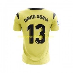 Camiseta de Fútbol Getafe CF David Soria 13 Portero Hombre Casa 2022-2023 Manga Corta