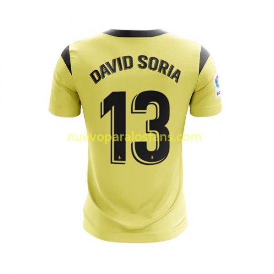 Camiseta de Fútbol Getafe CF David Soria 13 Portero Hombre Casa 2022-2023 Manga Corta