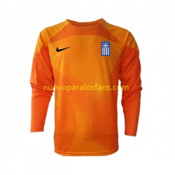 Camiseta de Fútbol Grecia Portero Hombre Tercera 2022-2023 Manga Larga