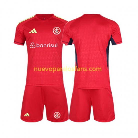 Camiseta de Fútbol Internacional Portero Niño Casa 2023-2024 Manga Corta