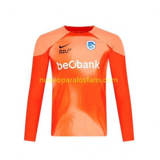 Camiseta de Fútbol KRC Genk Portero Hombre Exterior 2022-2023 Manga Larga