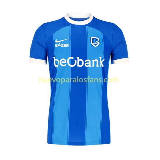 Camiseta de Fútbol KRC Genk Hombre Casa 2023-2024 Manga Corta