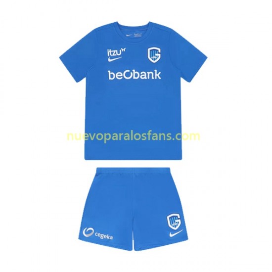 Camiseta de Fútbol KRC Genk Niño Casa 2022-2023 Manga Corta