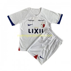 Camiseta de Fútbol Kashima Antlers Niño Exterior 2023 Manga Corta