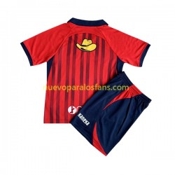 Camiseta de Fútbol Kashima Antlers Niño Casa 2023 Manga Corta