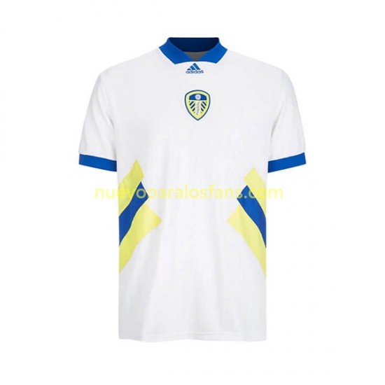 Camiseta de Fútbol Leeds United Icon Retro Hombre Casa 2022-2023 Manga Corta