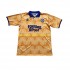 Camiseta de Fútbol Leeds United Retro Hombre Exterior 1991-1992 Manga Corta