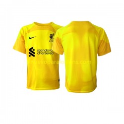 Camiseta de Fútbol Liverpool Portero Hombre Cuarto 2022-2023 Manga Corta