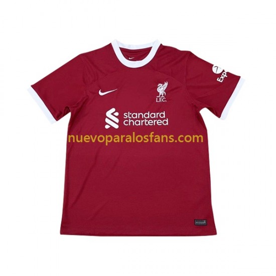 Camiseta de Fútbol Liverpool Hombre Casa 2023-2024 Manga Corta