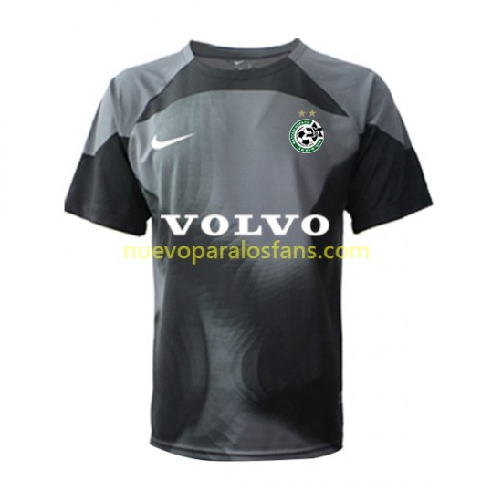 Camiseta de Fútbol Maccabi Haifa Portero Hombre Casa 2022-2023 Manga Corta